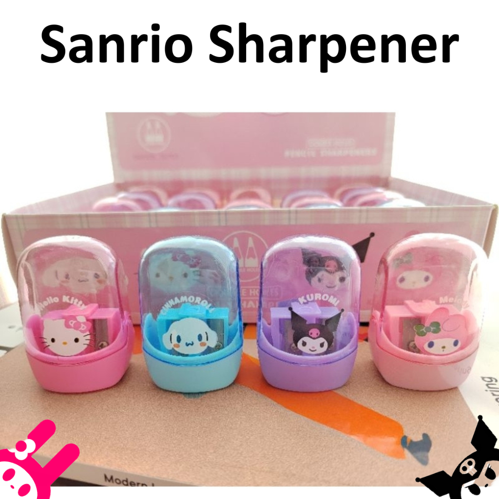 Sanrio Sharpener Pencil Cute Sharpener Kuromi Cinnamoroll Hello Kitty ...