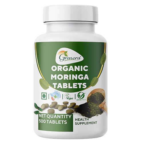 Grenera Organic Moringa 500 Tablets 500mg | Health Supplement ...