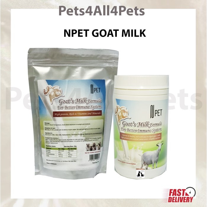 Npet Goat Milk (Pouch 300g/Bottle 250g) | Shopee Malaysia