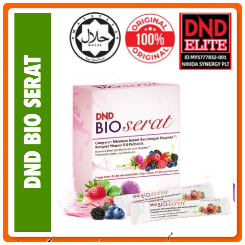 1 KOTAK DND BIO SERAT by DR NOORDIN DARUS. Campuran Minuman Botani Beri ...