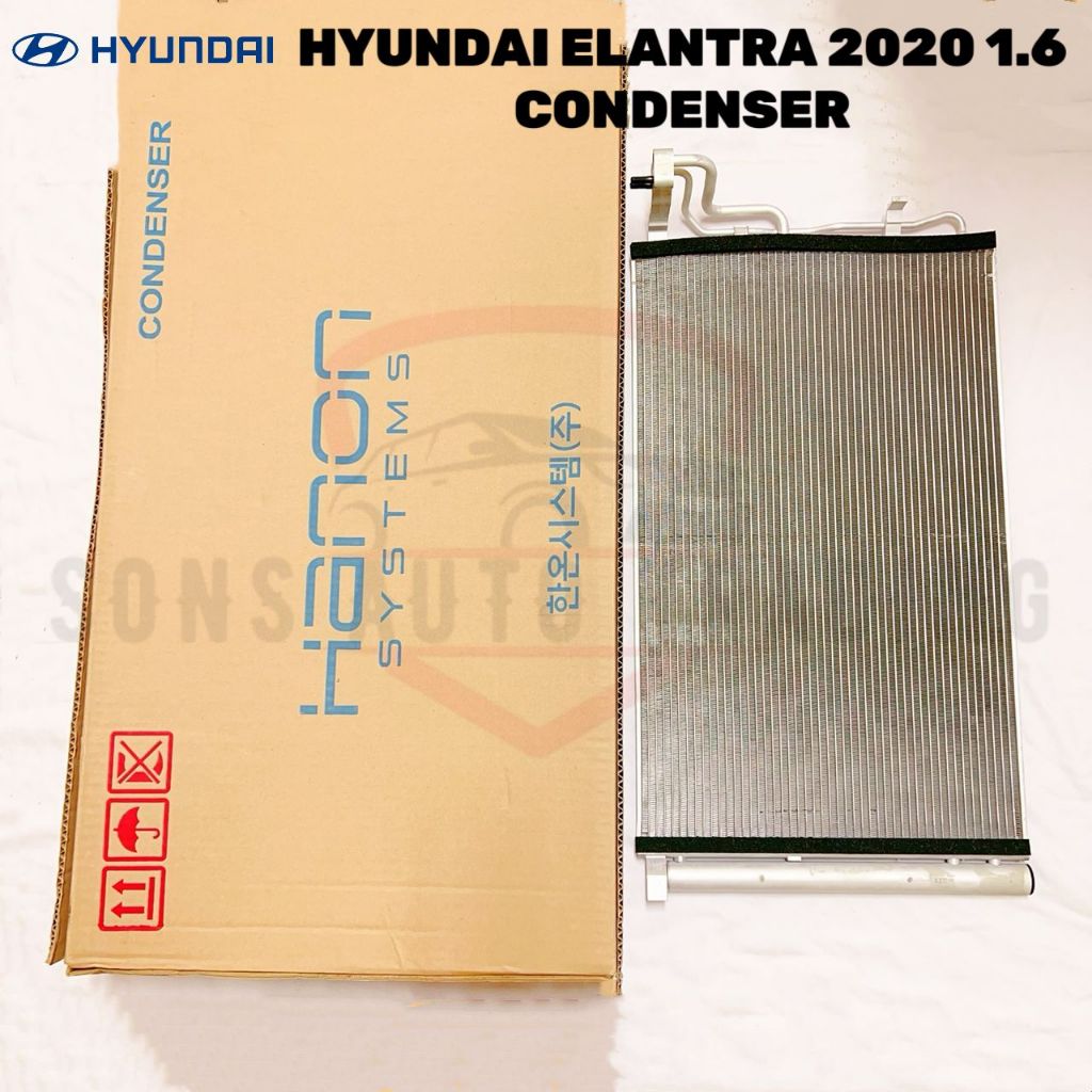 HYUNDAI ELANTRA 2020 1.6 CONDENSER (HANON ORIGINAL) | Shopee Malaysia