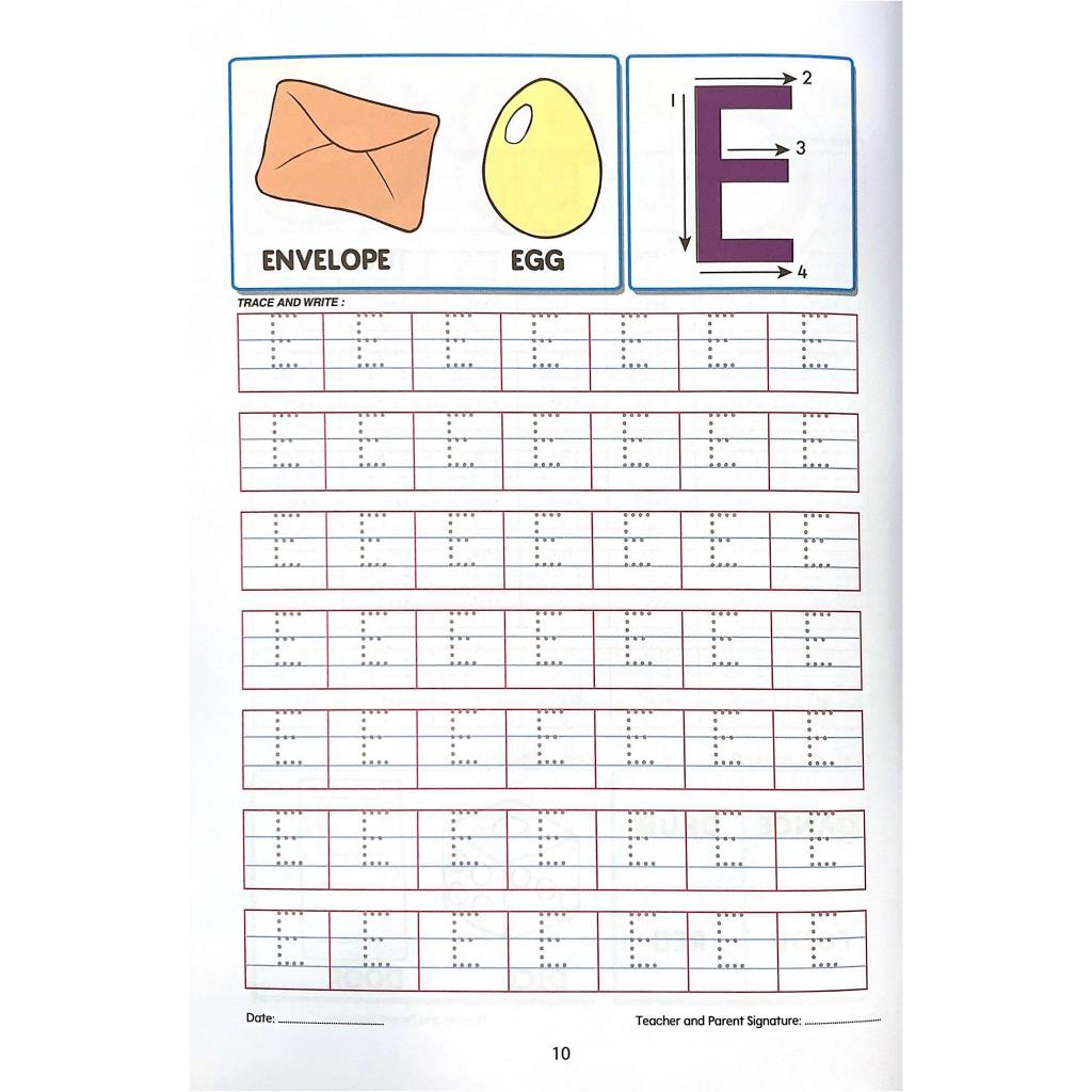 Buku Latihan - Writing Practice ABC Capital Letters - Activity Book ...