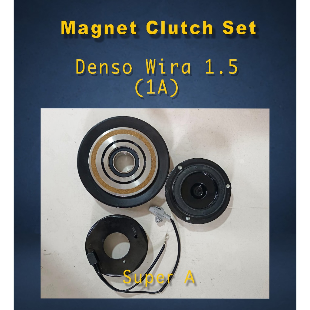 PROTON WIRA Denso 1.6 COMPRESSOR CLUTCH air cond PULLEY SET