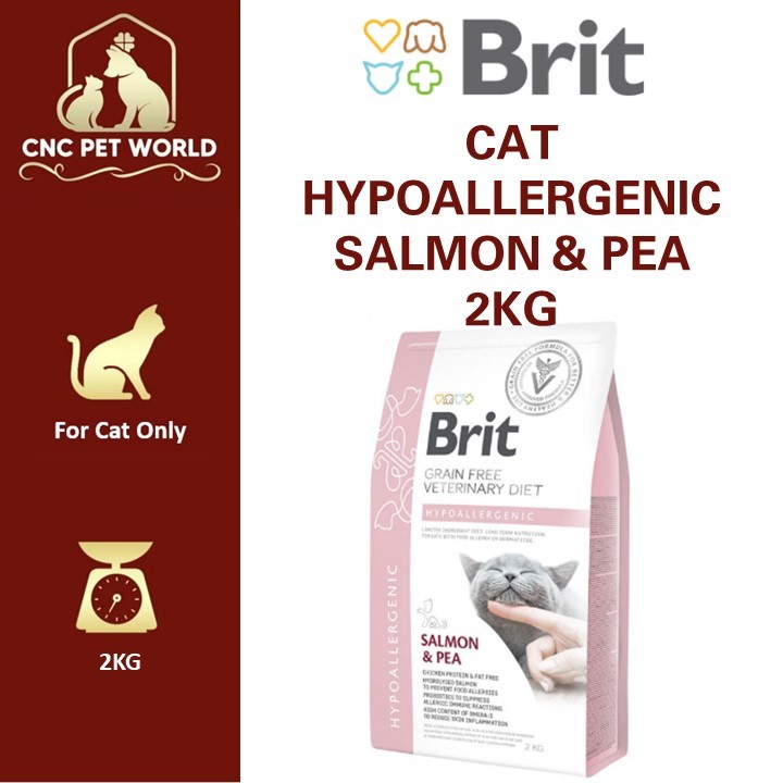 【BRIT】CAT HYPOALLERGENIC 2KG REDUCTION OF INGREDIENT AND NUTRIENT