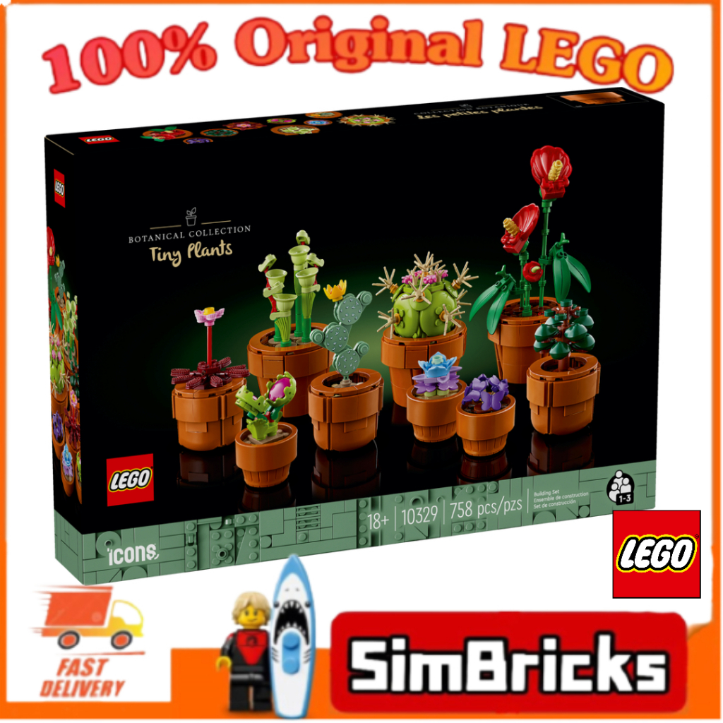(SimBricks) LEGO 10329 Icons Tiny Plants | Shopee Malaysia