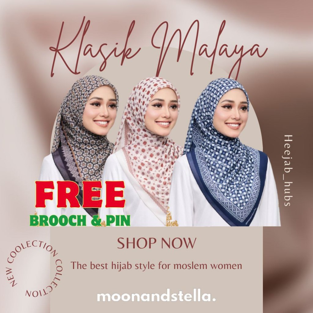 💥HOT ITEM! 💯 ORIGINAL HQ💥 [READY STOCK] KLASIK MALAYA MOONANDSTELLA ...