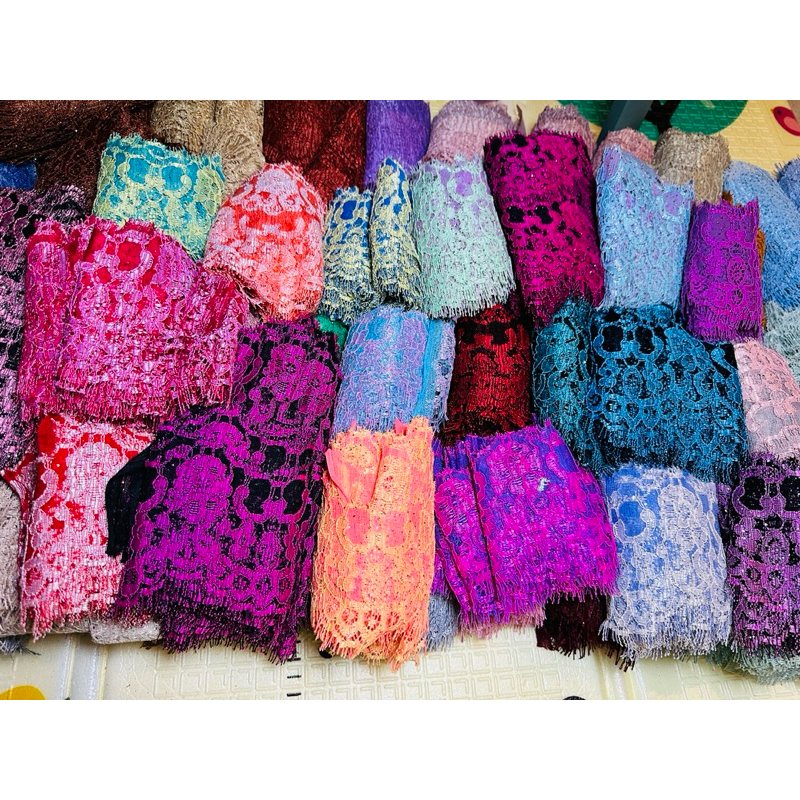 Border lace dual colour lace 2 warna | Shopee Malaysia