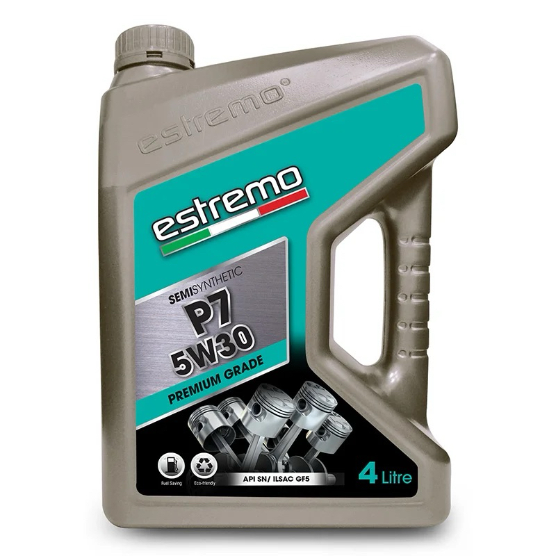 ESTREMO P7 SEMI SYNTHETIC ENGINE OIL 5W30 (4L) Shopee Malaysia