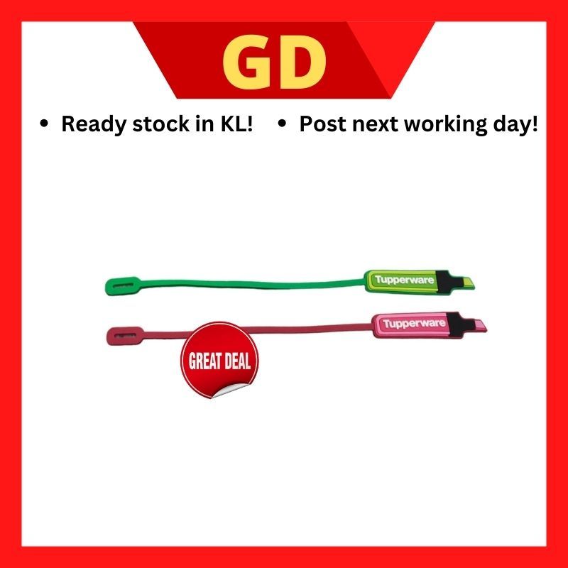 Tupperware Name Tag Green and Red ( Set of 2 ) | Shopee Malaysia