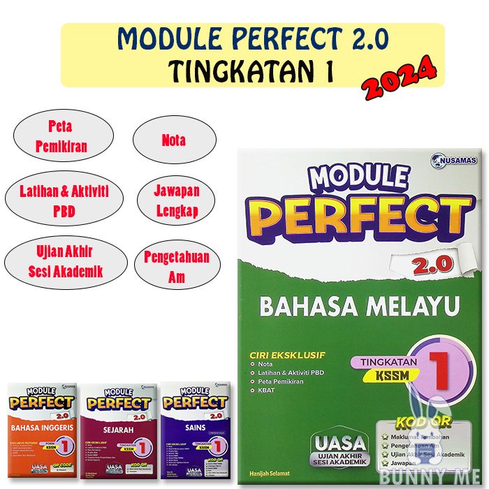 [BUNNY] 2024 Buku Sekolah : Module Perfect 2.0 KSSM UASA Tingkatan 1 ...