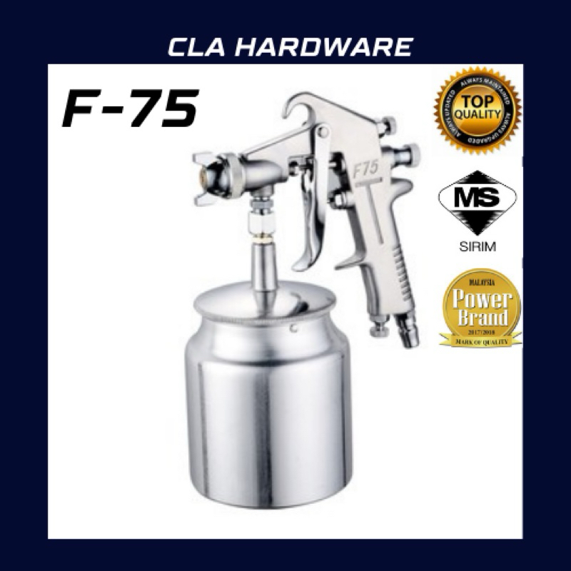 F75 Spray gun Air Spray Gun Pneumatic paint spray gun (1.5 mm nozzle ...