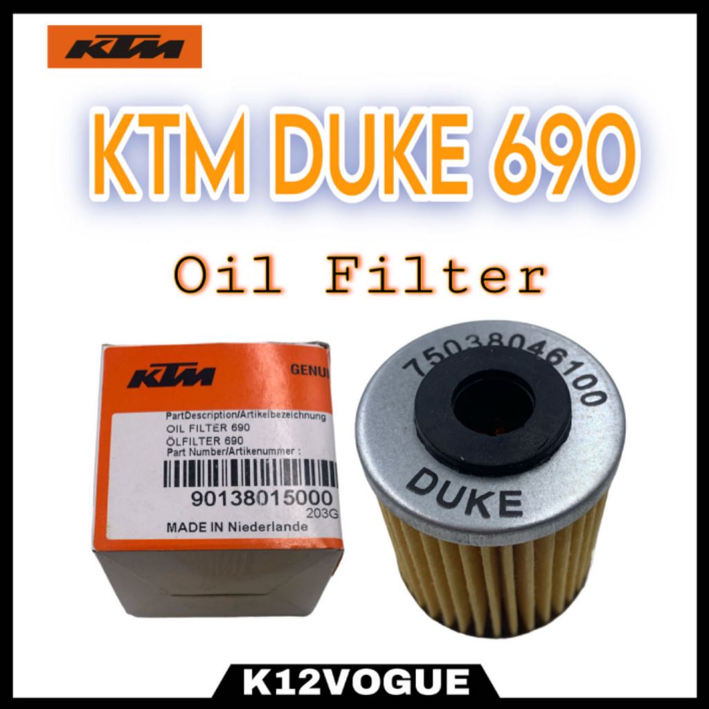 ktm duke 690 oil filter