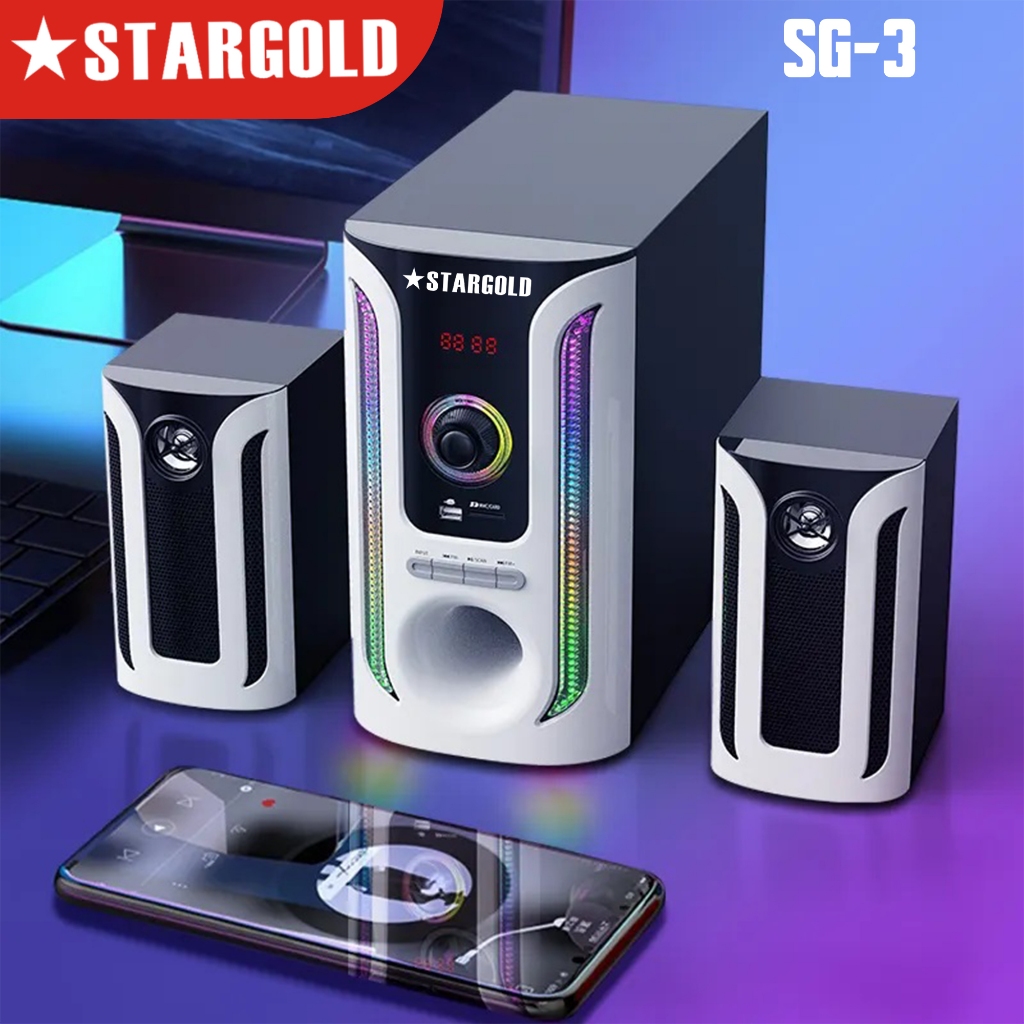 Stargold Home theater system Speaker SG-G3 channel, Quality