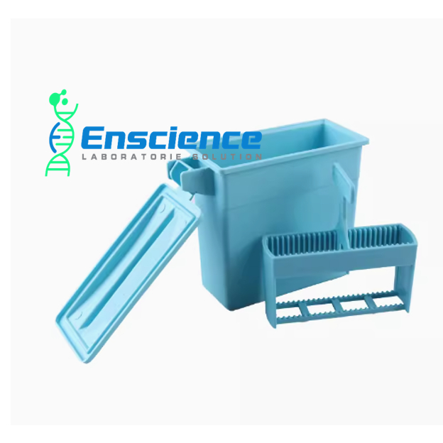 Slides Staining Container for 25 slides, Histology and Tissue ...