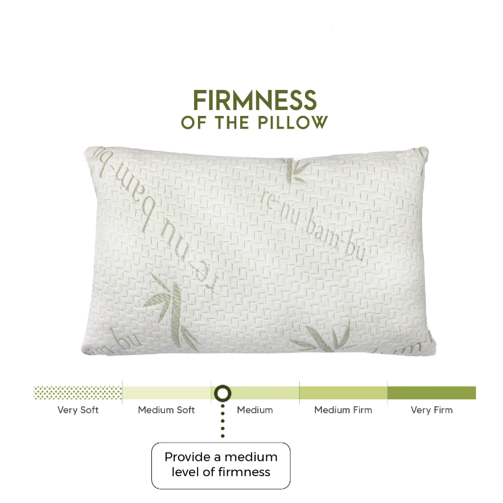 Bamboo Fiber Health Pillow Bantal Bamboo Fiber Empuk Murah Ready Stock Shopee Malaysia