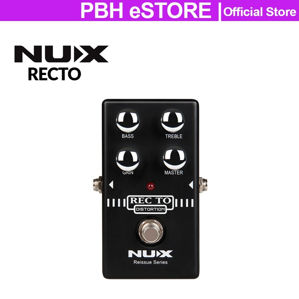 Test de la pédale NuX Recto Distortion : Le Recto mis en boîte - Audiofanzine