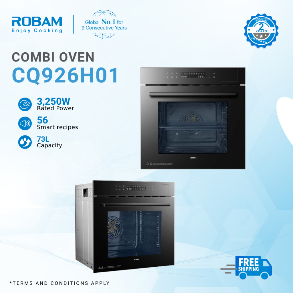 Robam Cq H Combi Steam Oven L Rob Cq Shopee Malaysia