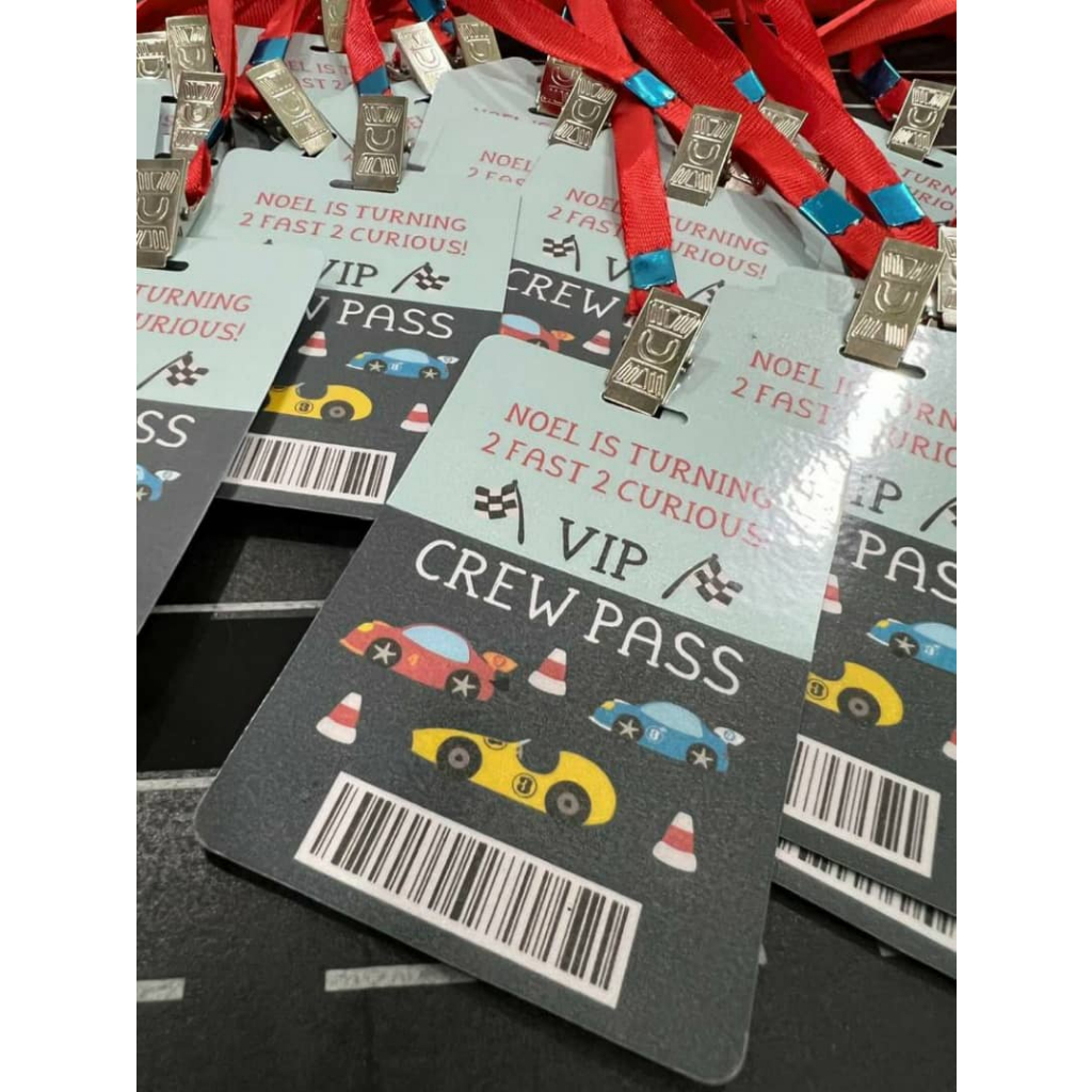 ID Tag Name Tag Crew Tag Personalized for Theme Birthday | Shopee Malaysia