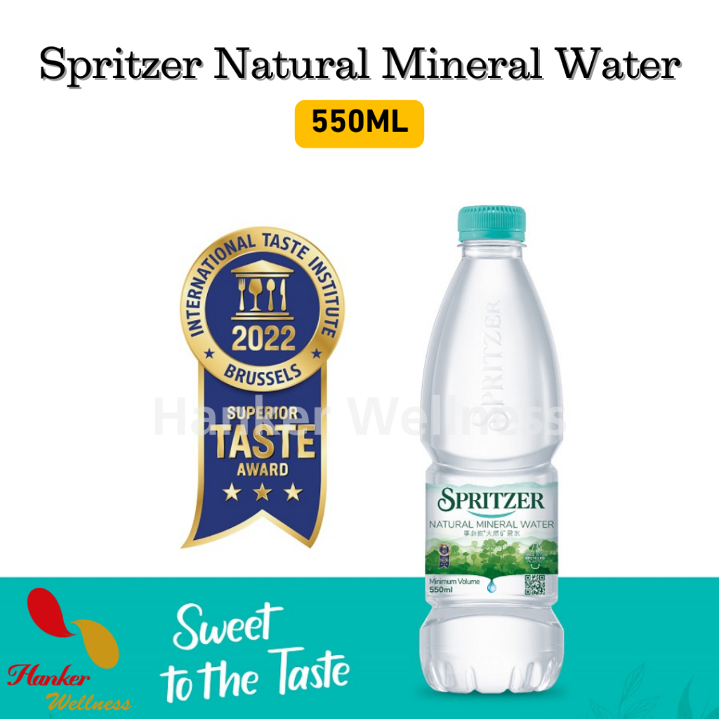 Spritzer Natural Mineral Water Air Mineral 矿泉水 550ML | Shopee Malaysia