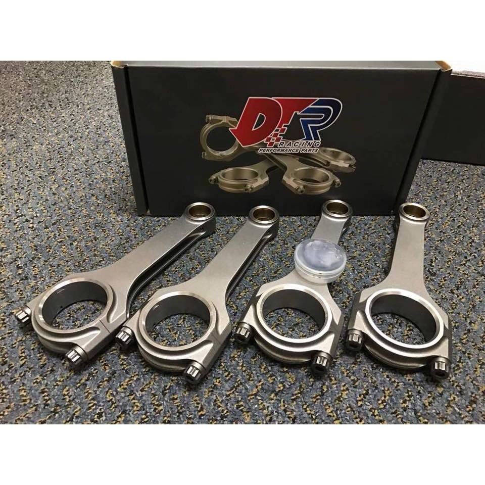 DTR RACING H-BEAM PERFORMANCE CONROD HONDA B18C B20/ K20 K24/ 4g93/ FC ...