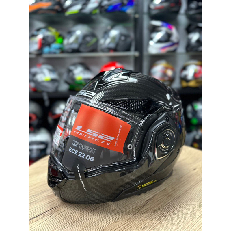 LS2 FF901 Advant X Carbon Modular Helmet | Shopee Malaysia