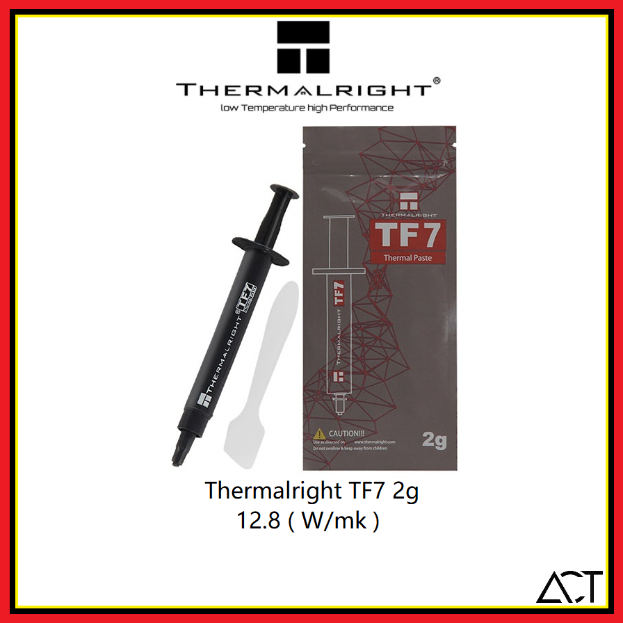 Thermalright TF7 Wärmeleitpaste - Hochleistung Für CPU, GPU & Kühler | 12,8 W/m·k | 8g Mit Spatel