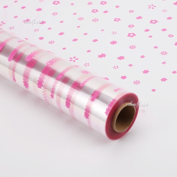 (25METER) HAMPER Wrapping Waterproof Flower Paper Gift Wrapper Birthday ...