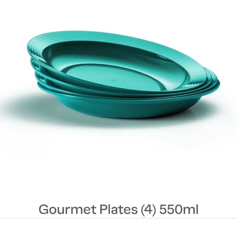 TUPPERWARE Deep Plate 550ml(4 Pcs) | Shopee Malaysia