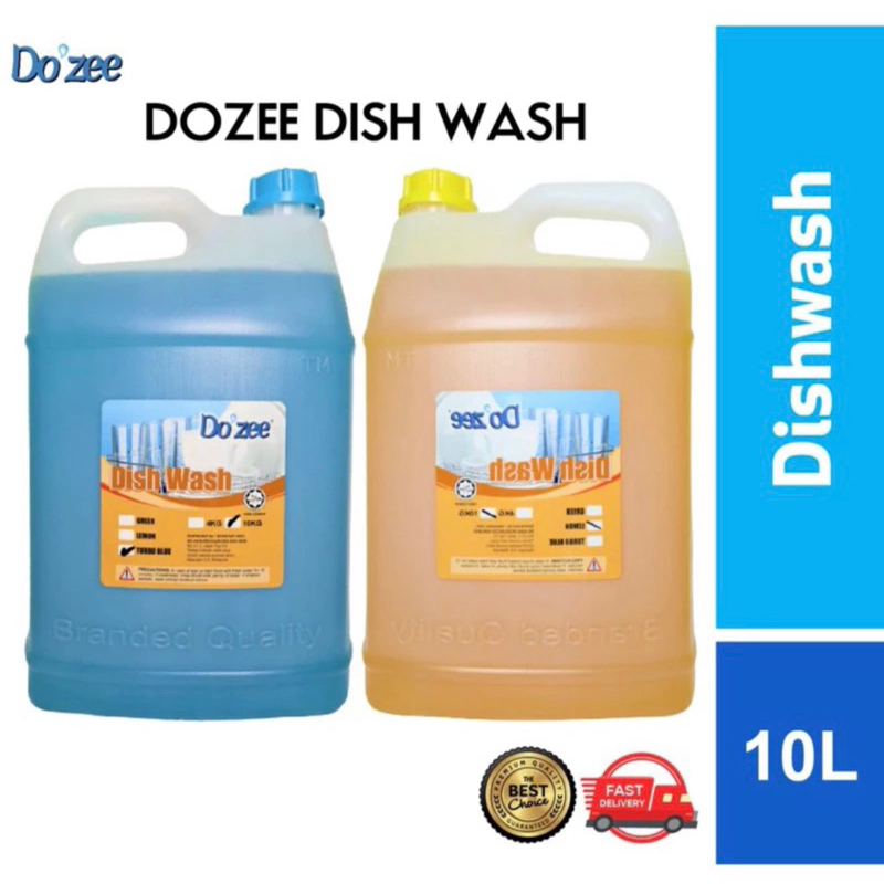 PRODUK MUSLIM | DOZEE DISH WASH | SABUN PENCUCI PINGGAN 10KG! | Shopee ...