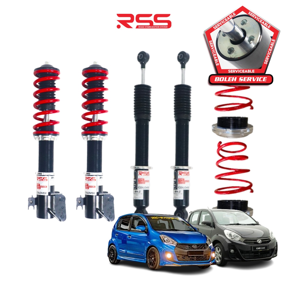 RSS RS-5 Road Stabilization System Adjustable Suspension Perodua MYVI ...
