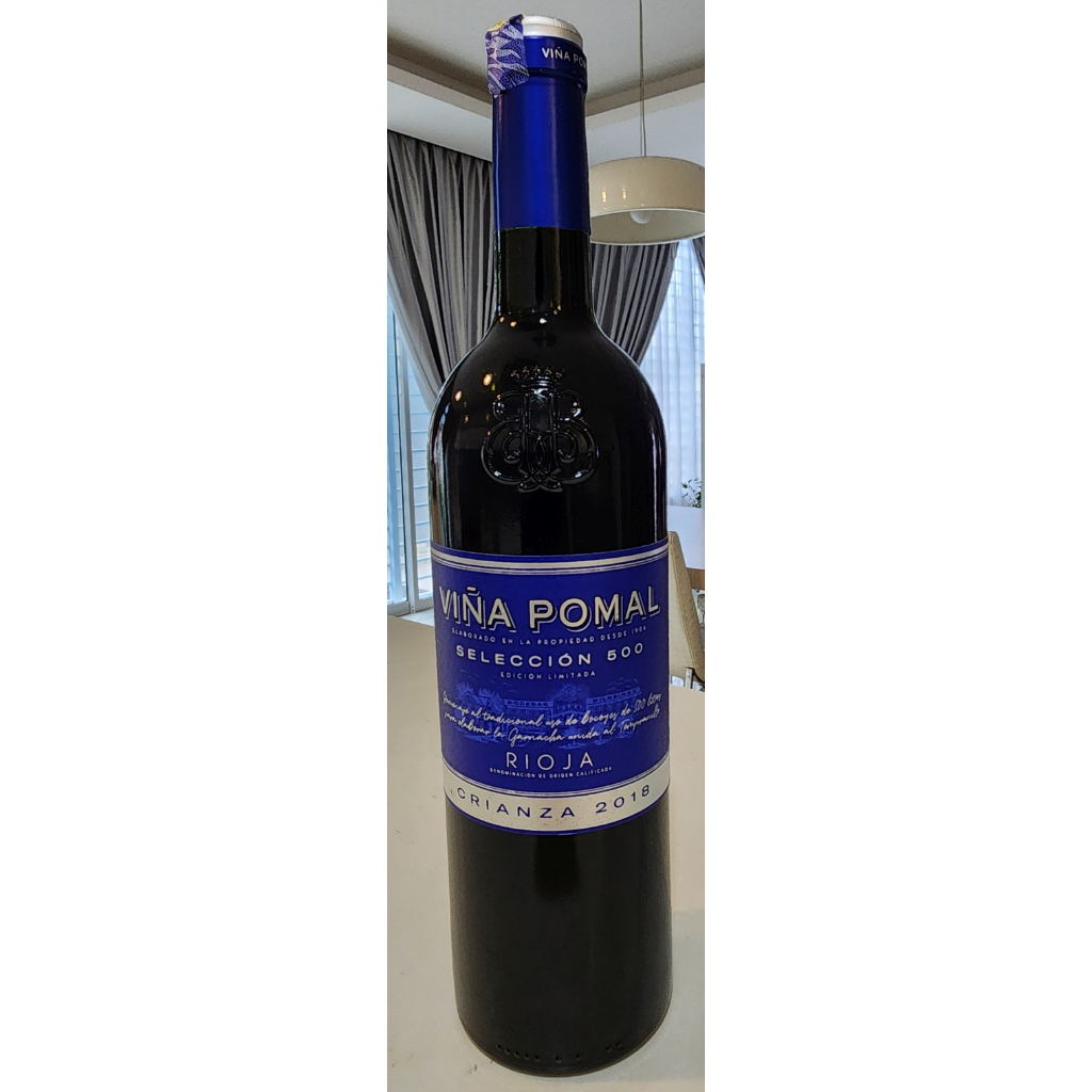 Vina Pomal Rioja Crianza Selección 500 Red Wime free bubble wrap ...