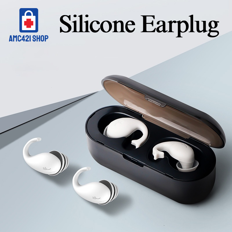 Dolphin shape soundproof earplugs noise prevention student silence