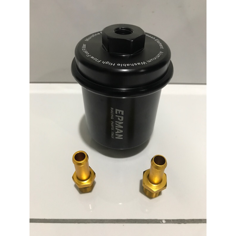 Epman Sport Anodized High Flow Turbo Fuel Filter JDM For Integra RS LS ...
