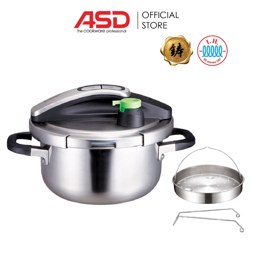 ASD 3-Ply Ultra Fast Pressure Cooker (4L) HP4002PC | Shopee Malaysia