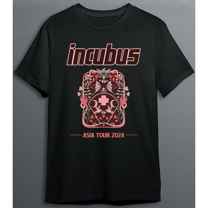 INCUBUS ASIA TOUR 2024 T-shirt | Shopee Malaysia