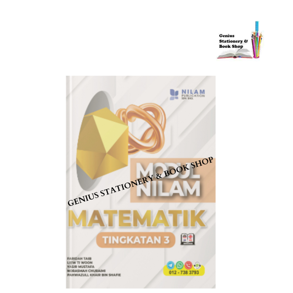 Buku Latihan: Modul Nilam Matematik Tingkatan 3 (2024) Dwibahasa ...