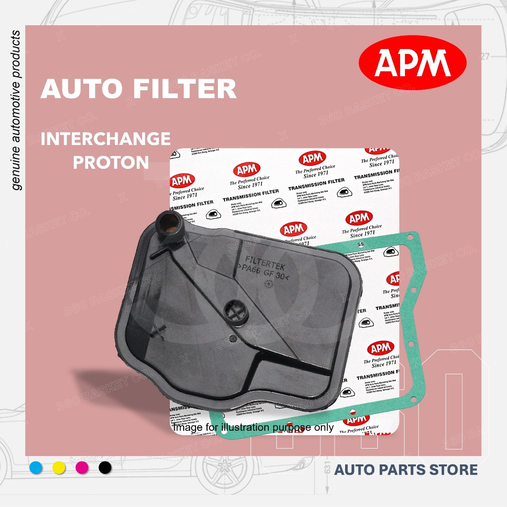 Original APM CVT Auto Filter Proton Saga FLX FL Exora Preve Suprima ...