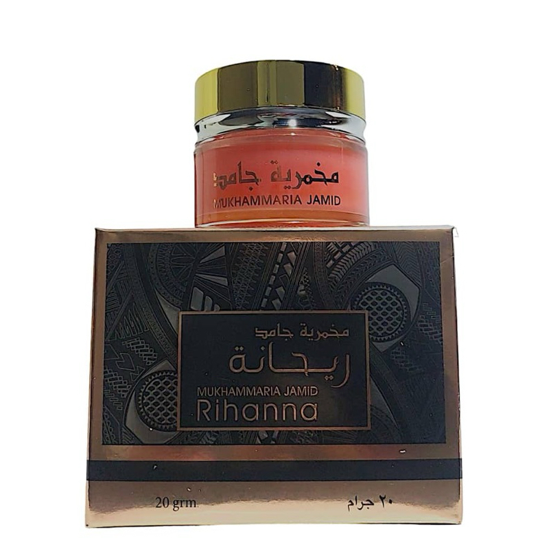 Rihanna Jamid Mukhammaria 20 Gram body And hand body Cream Jamid Mist ...