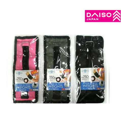 DAISO Ankle Wrist Weights 250G Random Colour Shopee Malaysia