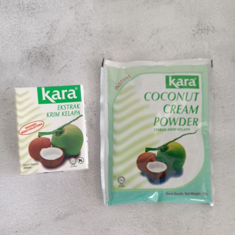 Kara Coconut Cream Extract Cream Powder Serbuk Krim Kelapa Ekstrak Krim