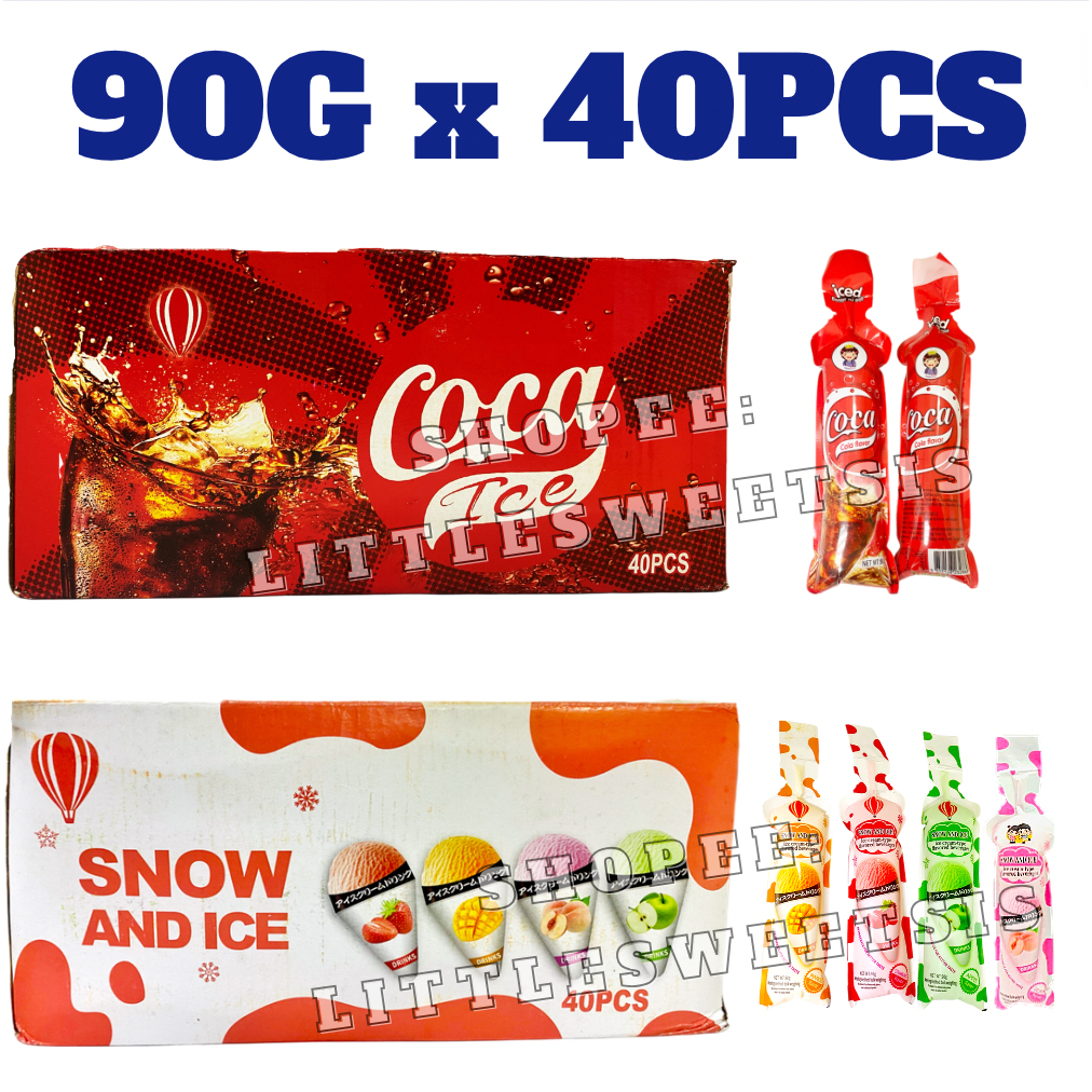 SNOW AND ICE POP 90Gx40PCS COLA ICE POP KHY Shopee Malaysia