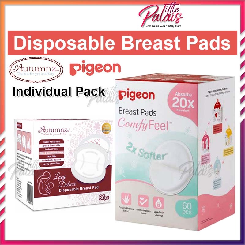 Autumnz Lacy Deluxe /Premium Ultra Thin Disposable Breastpads (36 pcs) *NEW  PACKAGING*- BEST BUY