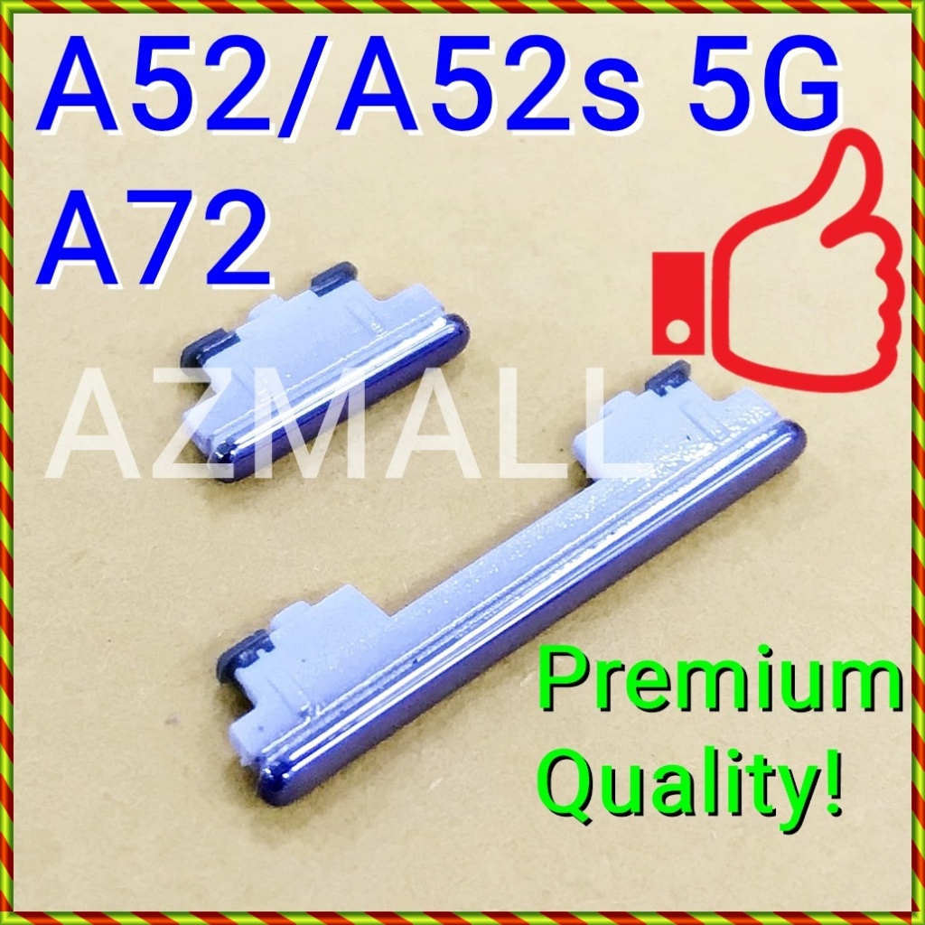 (4 Colors) NEW ORI On /Off Power Volume Side Buttons Set for Samsung