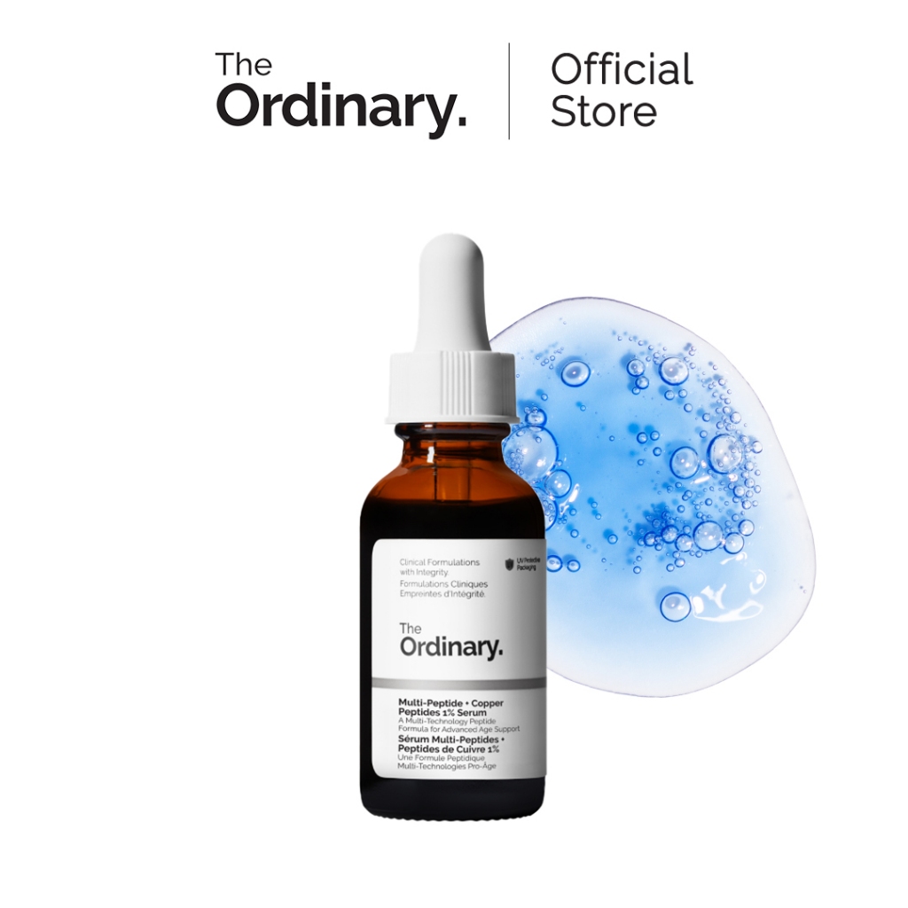 The Ordinary Multi Peptide Copper Peptides 1 Serum 30 Ml Shopee