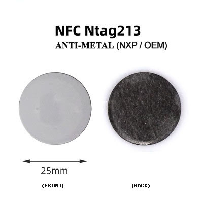 1PC ORIGINAL NXP XIAOMI OEM NFC NTAG 213 / NTAG215 / NTAG216 MIFARE 13 ...
