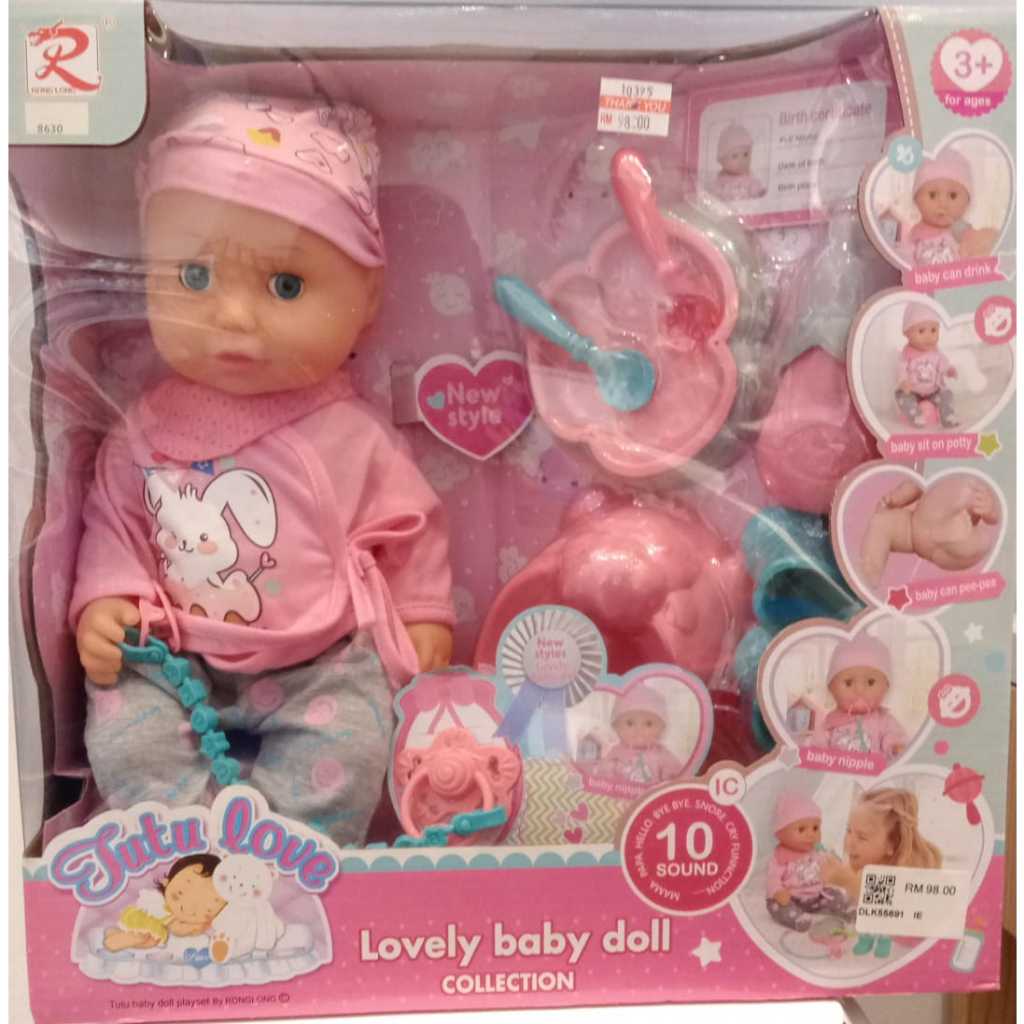 LOVELY BABY DOLL COLLECTION Shopee Malaysia