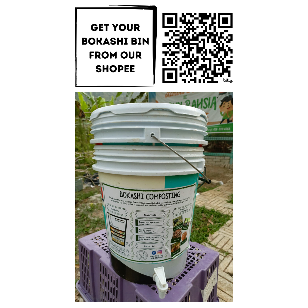 Compost Bin / Tong Kompos / Bokashi Shopee Malaysia