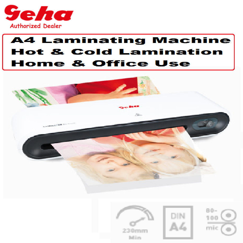 GEHA A4 Laminate Machine Laminating Machine Laminator Home & Office