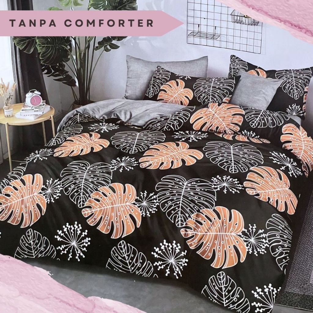 Cadar Full Fitted Getah QUEEN KING 4IN1, SINGLE 2IN1 TANPA COMFORTER ...