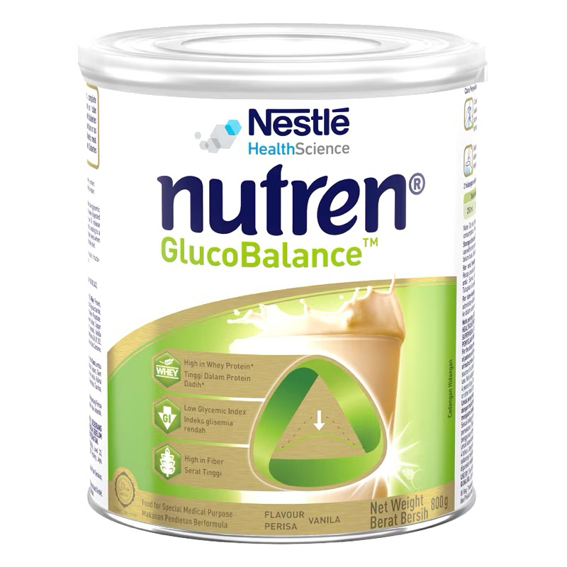 NUTREN GLUCO BALANCE (800GRAM) / EXP 4 OGOS 2025 / TIN ADE KEMEK ...